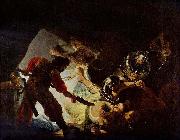 REMBRANDT Harmenszoon van Rijn The Blinding of Samson, oil painting reproduction